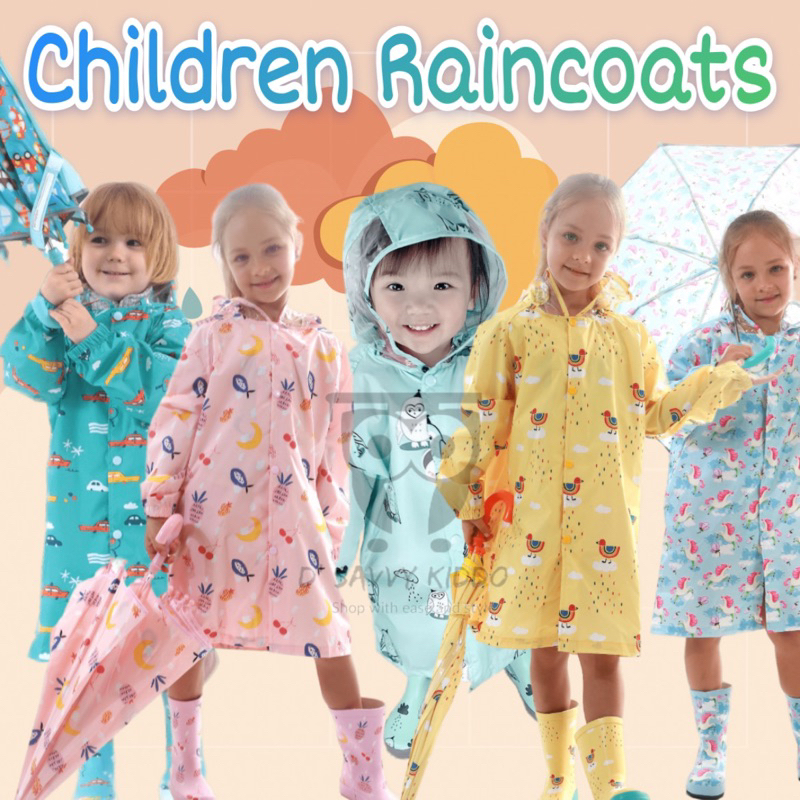 Raincoats 2025 for kids