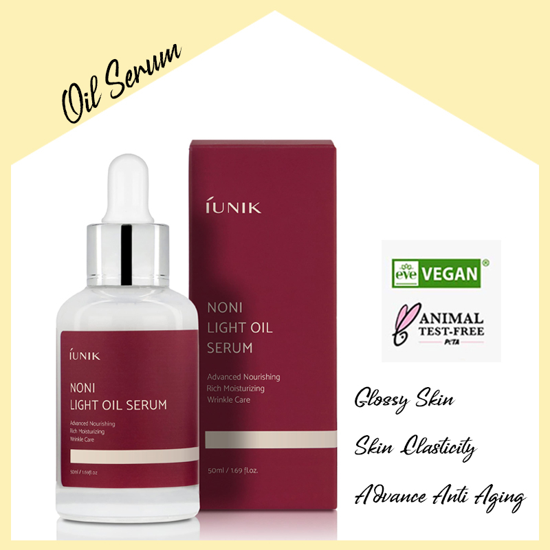 iUNIK Noni Light Oil Serum 50ml | Shopee Singapore