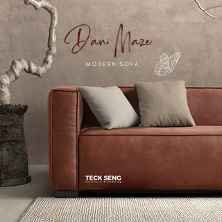 [TECK SENG] Dani Maze Italian Modern Minimalist Sofa/ Deep Seats ...