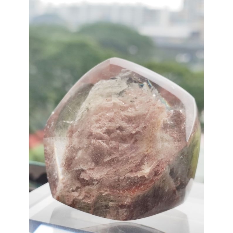 Rare Pink Phantom Quartz Shopee Singapore