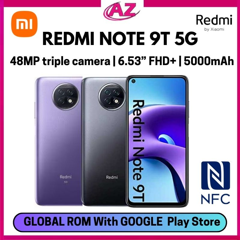 Redmi Note 9T 5G NFC (6GB+128GB) | 6.53” FHD+ DotDisplay