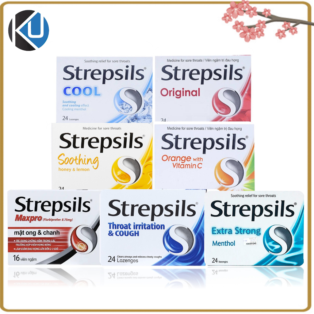 STREPSILS LOZENGES FOR SORE THROAT 24 LOZENGES EXPIRY 2025 Shopee Singapore