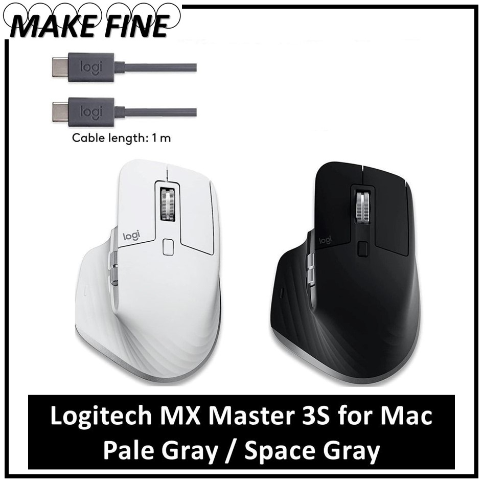 Logitech Souris MX Master 3S for Mac pale grey