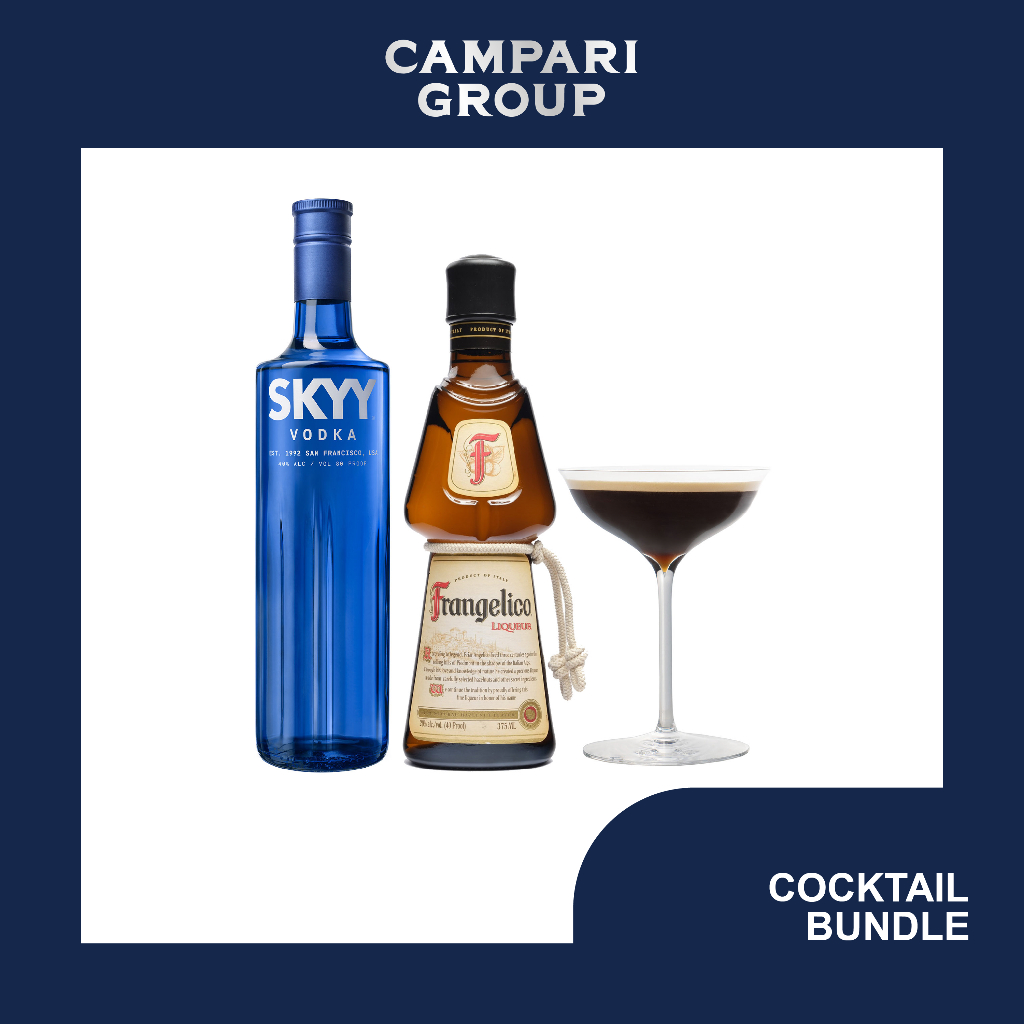 Expresso Martini Bundle SKYY Vodka 700 ml, Frangelico Hazelnut