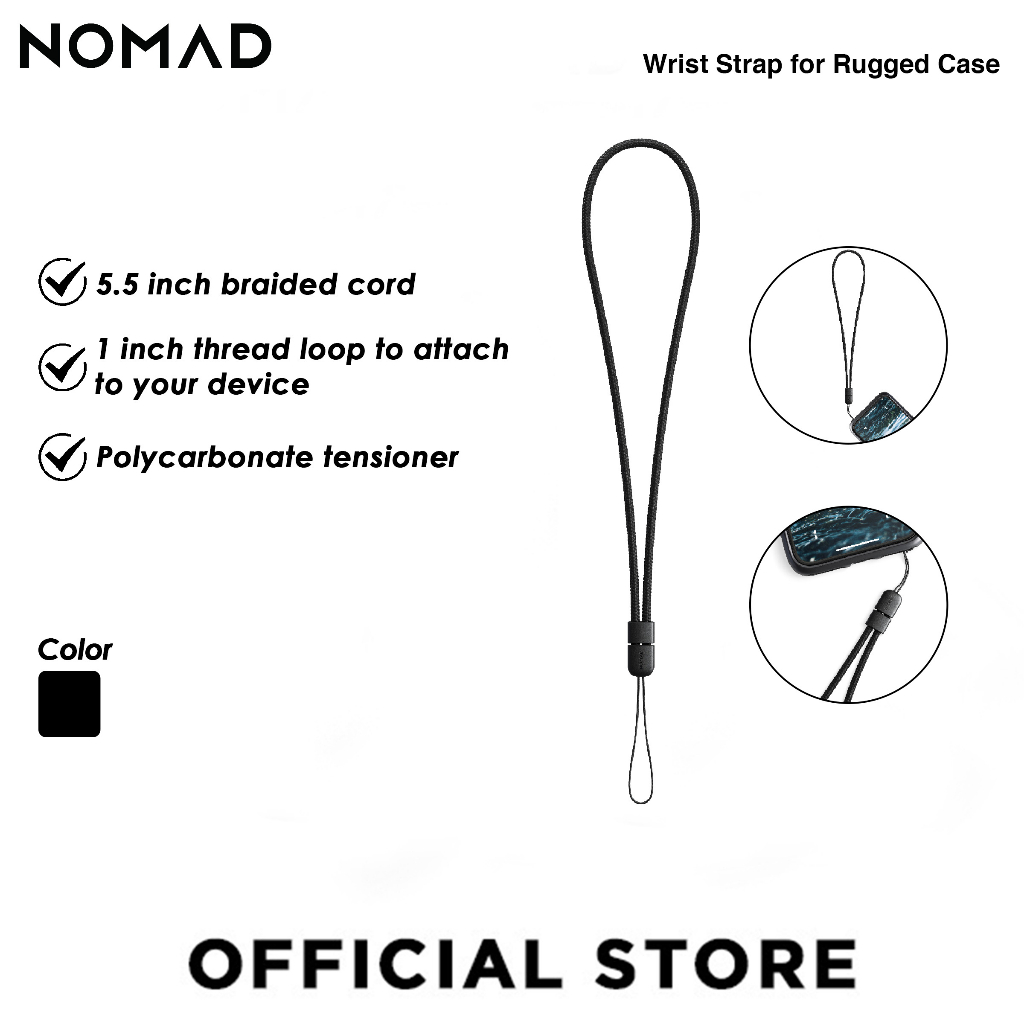 NOMAD Wrist Strap for Rugged Case Lanyard Wrist Strap for Phone