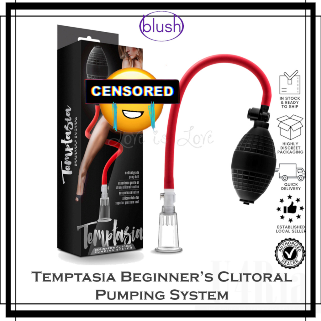 Blush Temptasia Beginner S Clitoral Pumping System Shopee Singapore