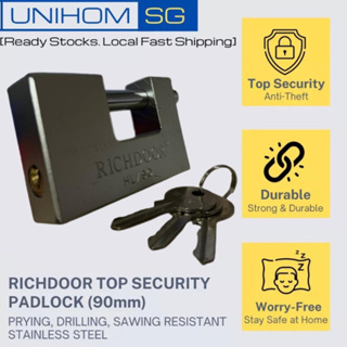 Mindy 70mm Heavy Duty Lock Warehouse Waterproof Keyed Padlock High Security Padlock with 4 Keys