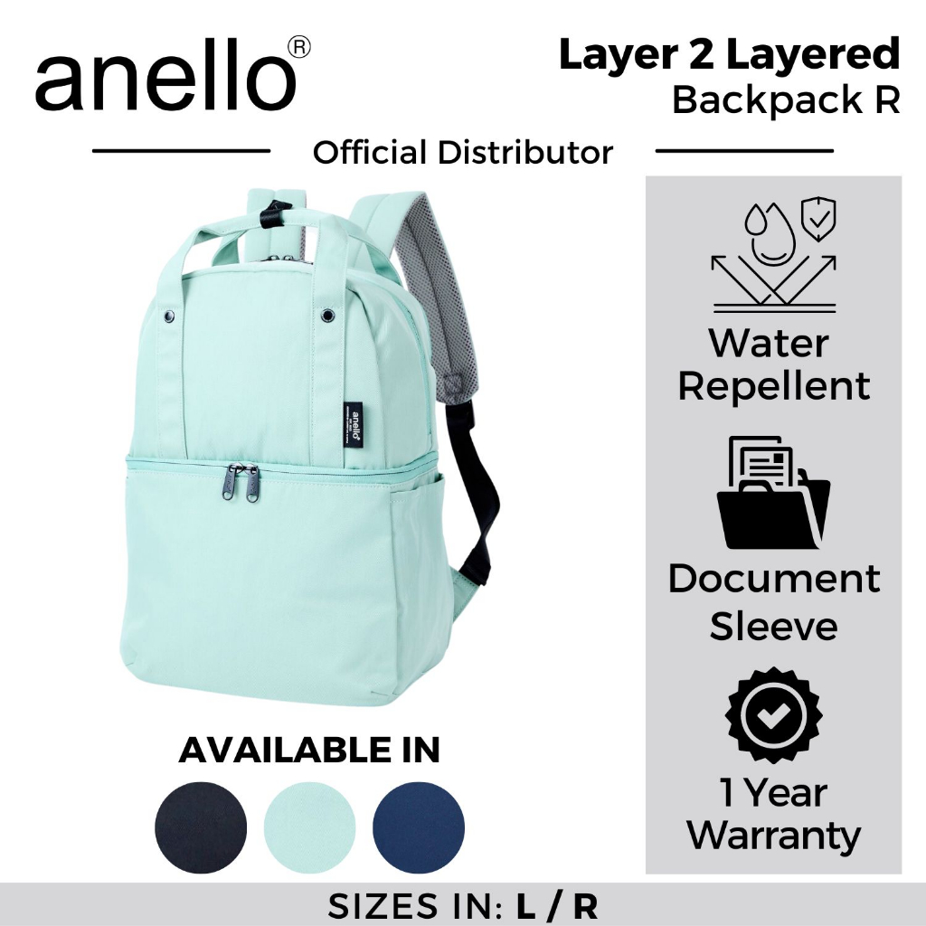 Anello Layer 2 Layered Backpack R | Shopee Singapore