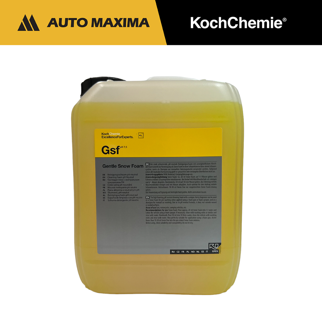 Koch-Chemie Gentle Snow Foam GSF Shampoo 5L | Shopee Singapore