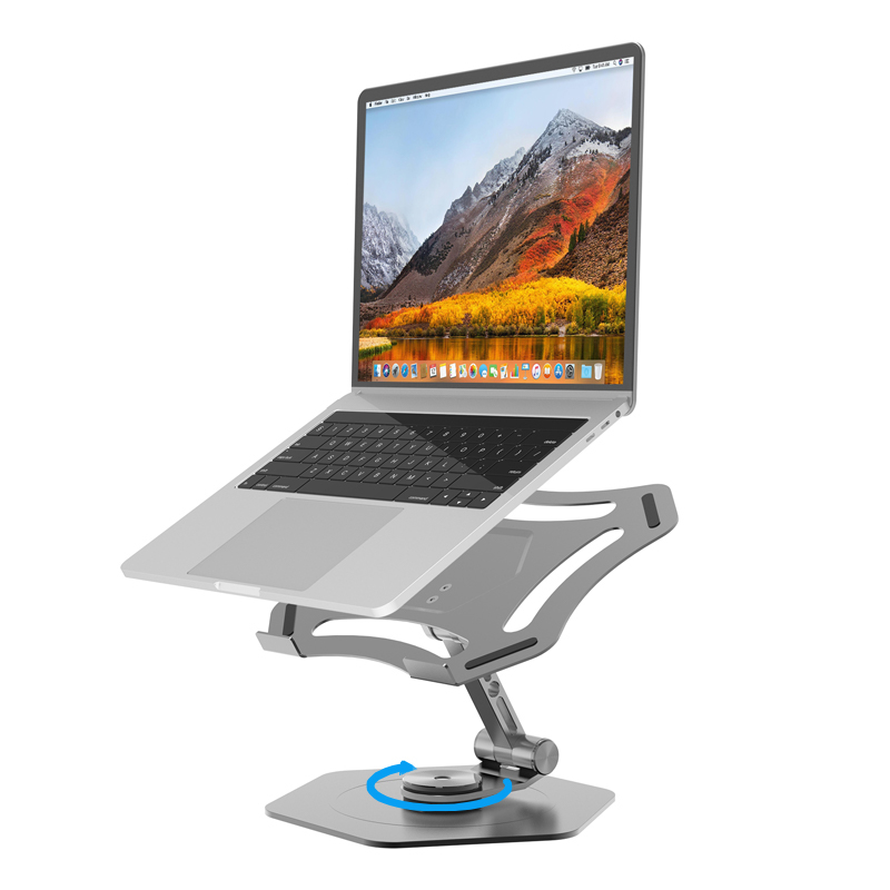 Adjustable 360° Rotating Laptop Stand Holder Notebook Stand Aluminium ...