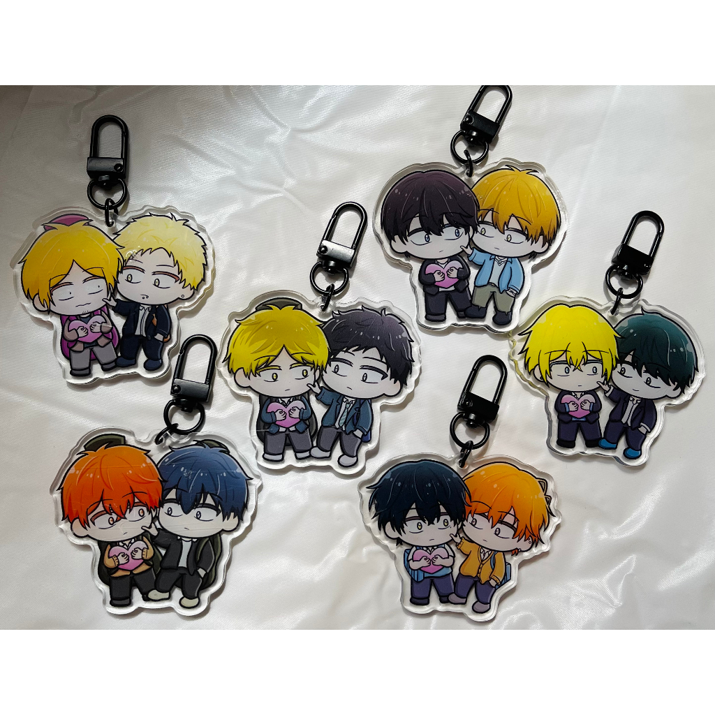 BL SERIES KEYCHAINS (Given, sasaki to miyano, Dakaretai Otoko-1i ni ...