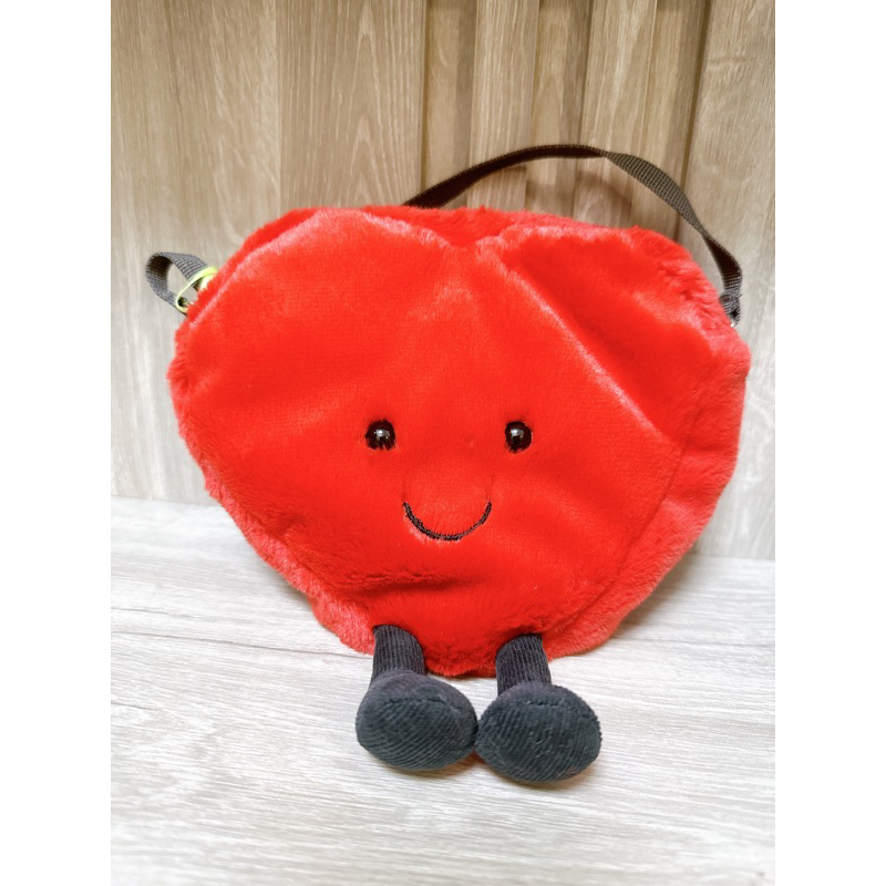 Jellycat Amuseable Heart Bag Soft Stuffed Plush Toy Bnwt Cute Rare