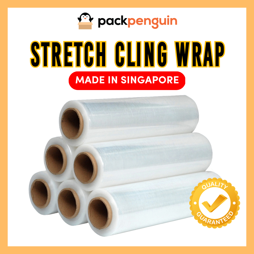 [SG] Cling Wrap 50CM*2.2KG Pallet Film Furniture House Moving