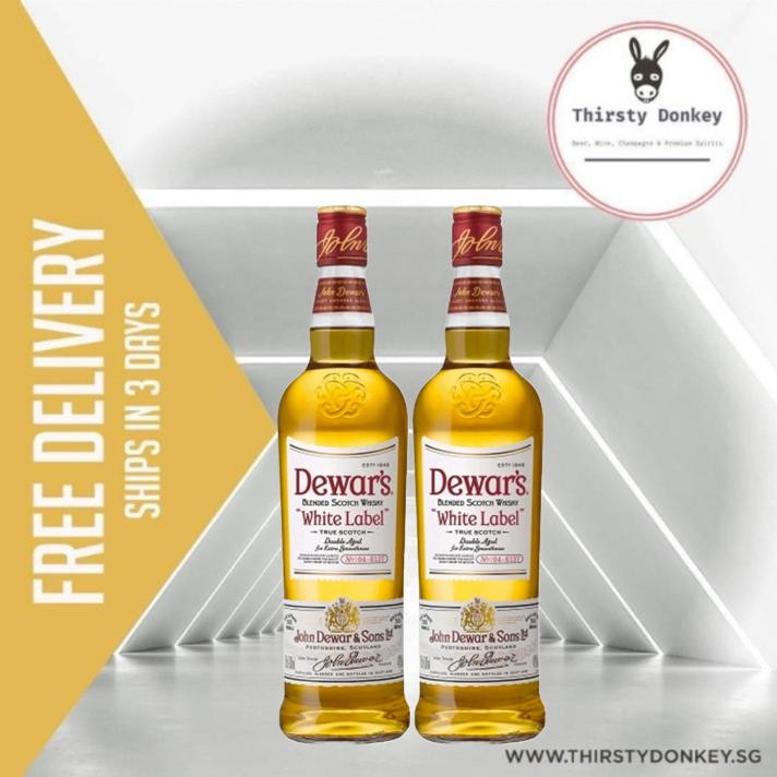 Dewar's White Label 750ml (Bundle of 2) Shopee Singapore