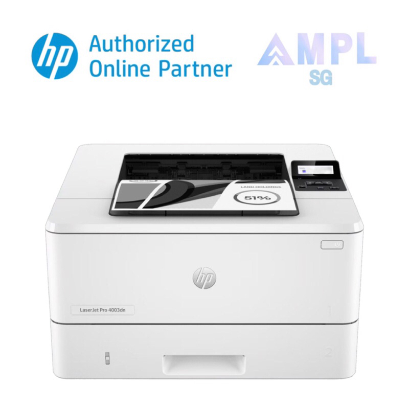 HP LaserJet Pro 4003dn Printer Print,Duplex USB, A4