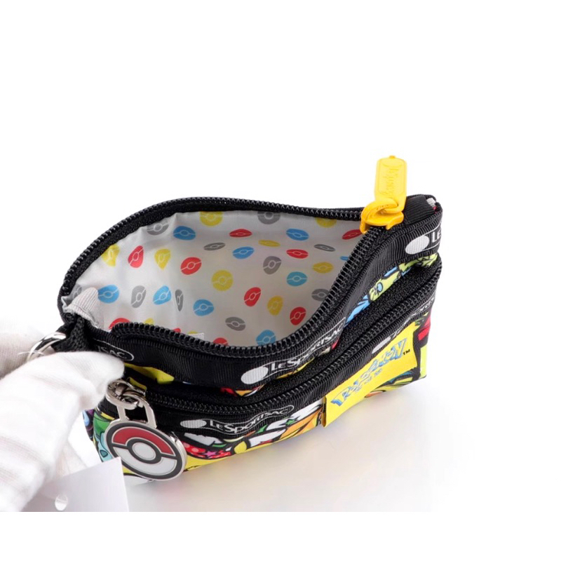 Lesportsac Pokemon Pikachu Cosmetic Pouch factory BNWT