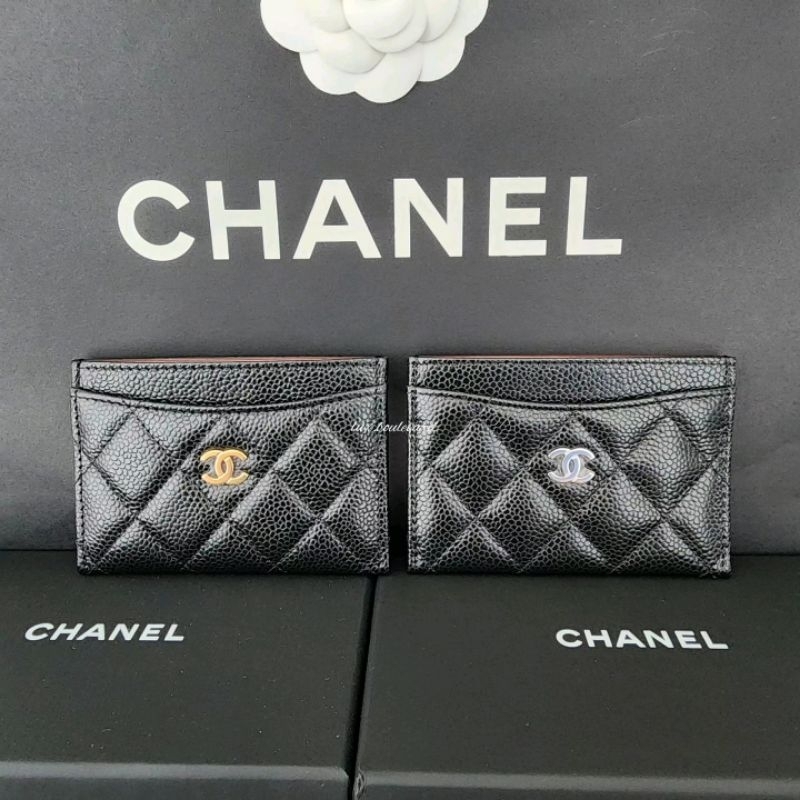 Chanel classic card discount holder