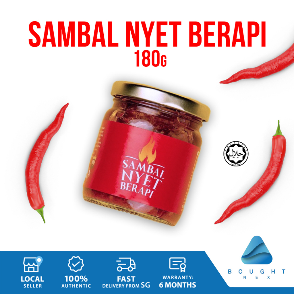 Sambal Nyet Berapi by Khairulaming [Halal] Original Recipe Chili