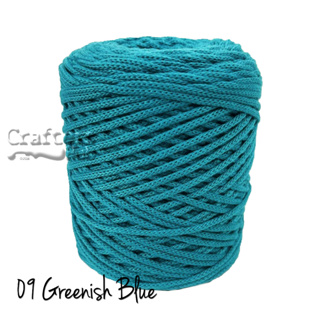 2mm thk polyester cotton blended Cord macrame bag yarn (200g