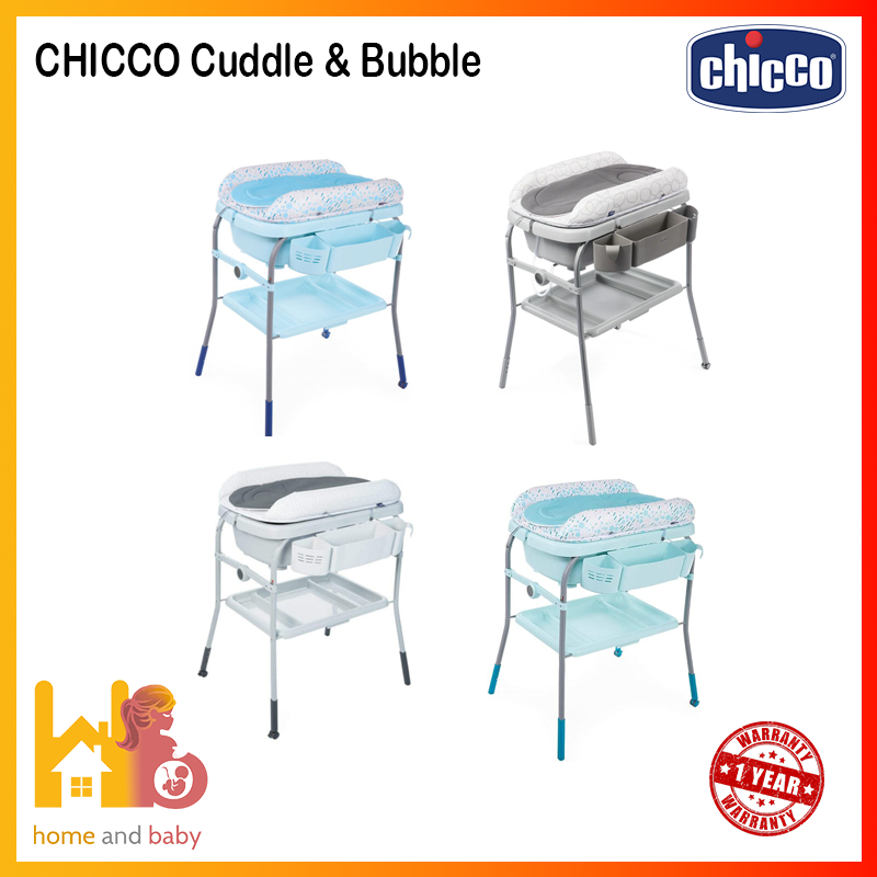 Chicco cuddle & bubble baby bath & changer store