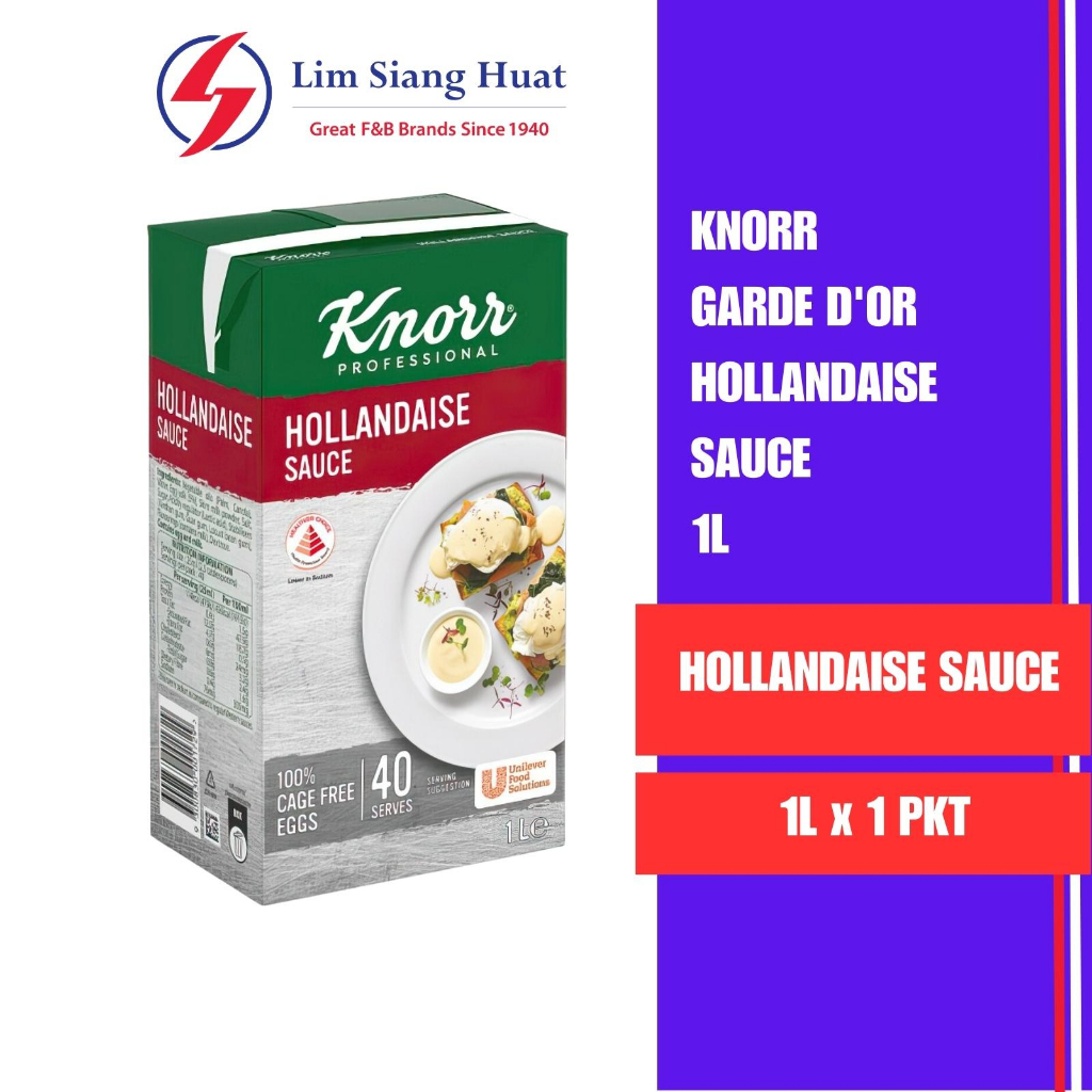 Sauce hollandaise 1 L Knorr Garde d'or