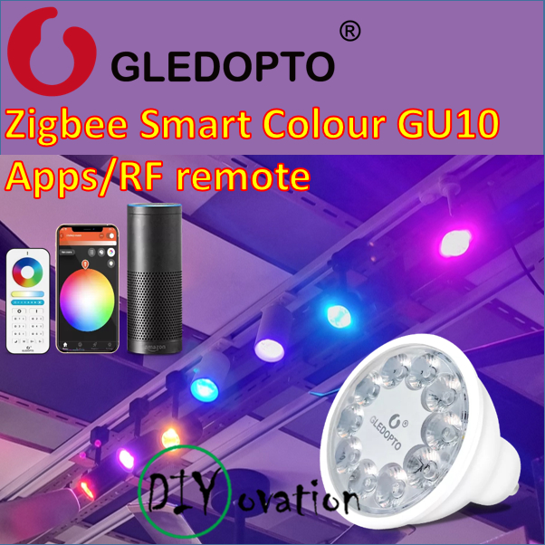 Gledopto 5W GU10 Pro Zigbee 3.0 Smart Color GU10 LED bulb/ Remote control  GL-S-007P