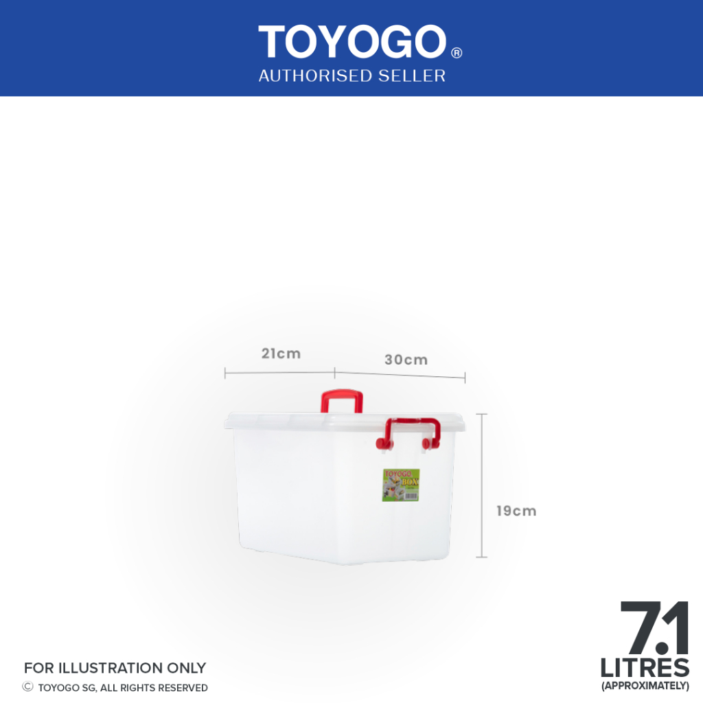 Toyogo 9903-9906 Handy Storage Box | Shopee Singapore