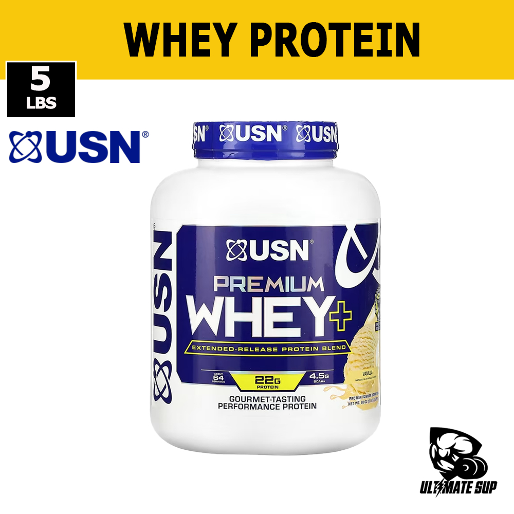 USN, Premium Whey+, Whey Protein Powder, Muscle Building, Meal