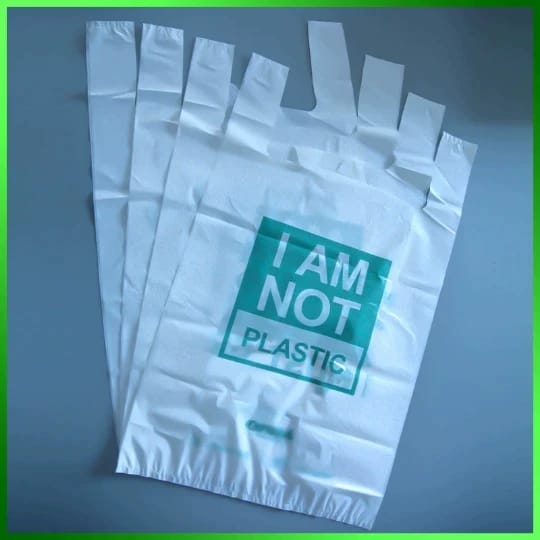 Eco Friendly Plant Based Biodegradable Compostable Recycle Plastic Bags ...