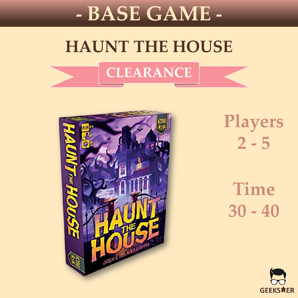 Haunt The House Board Game | Shopee Singapore