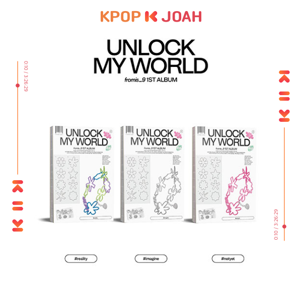 fromis_9 [UNLOCK MY WORLD] 1st Album | Shopee Singapore
