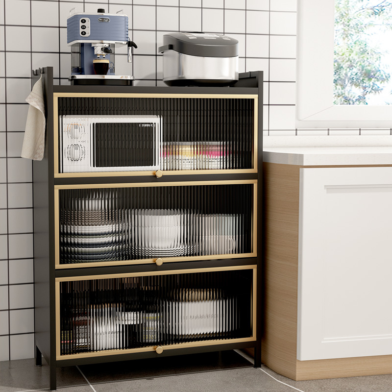 Kitchen Cabinet Sideboard Kitchen Multi-functional Cupboard Simple ...