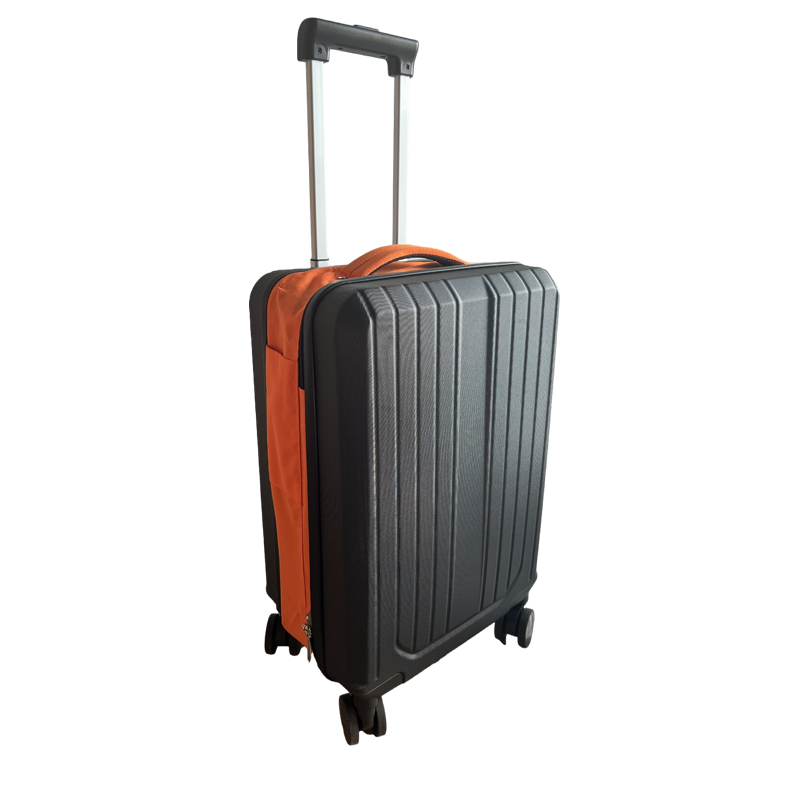 Folding 20 Suitcase Hard inch Shell Collapsible Travel Lage Lightweight ...