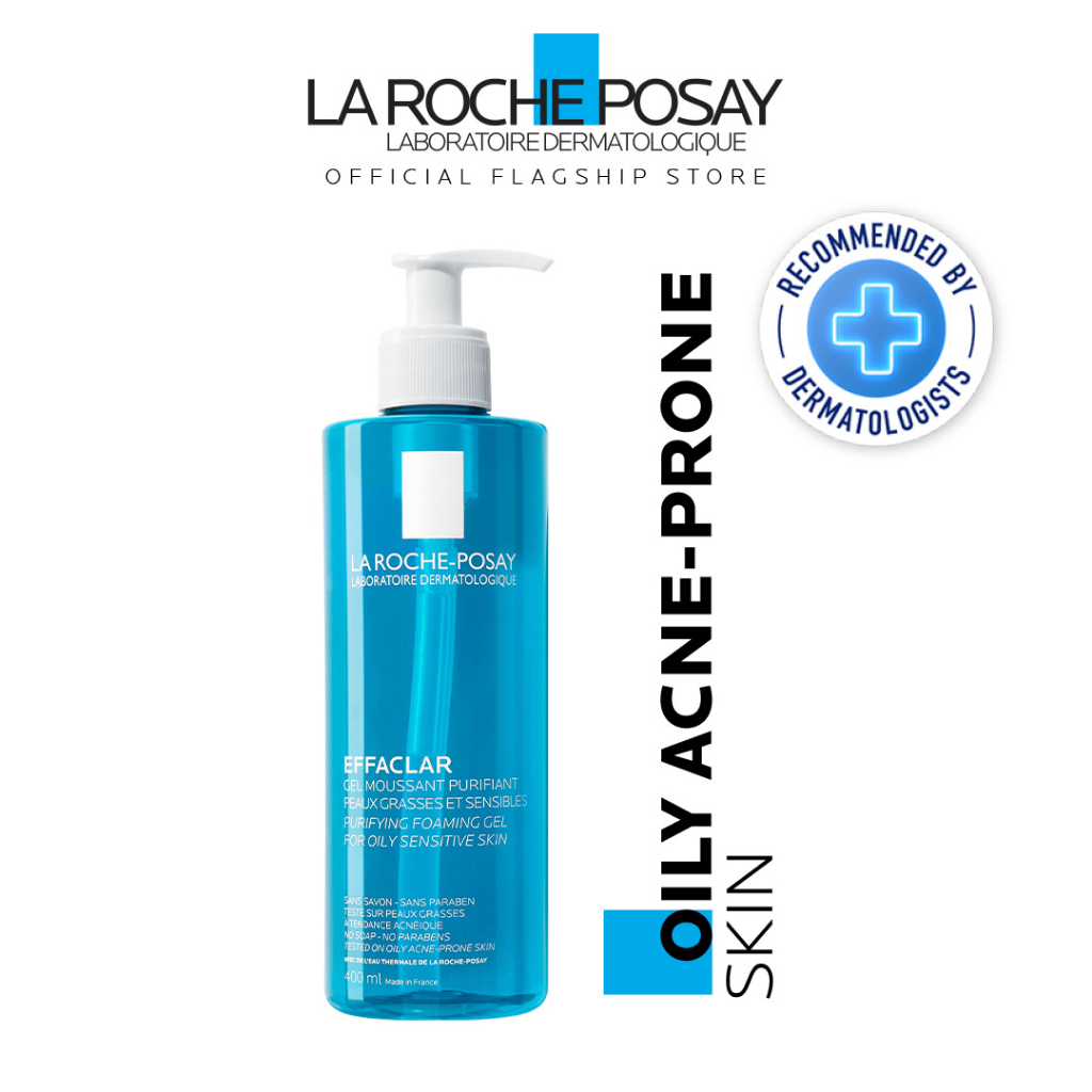 LA ROCHEPOSAY Effaclar Purifying Foaming Gel 400ml 0 Alcohol, Non
