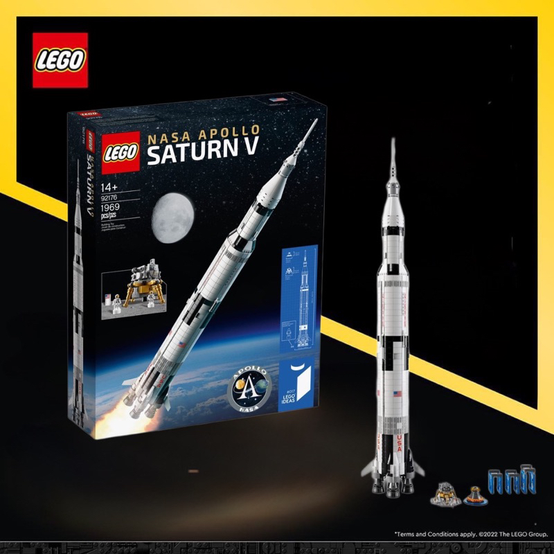 Lego ideas nasa cheap apollo saturn v 21309