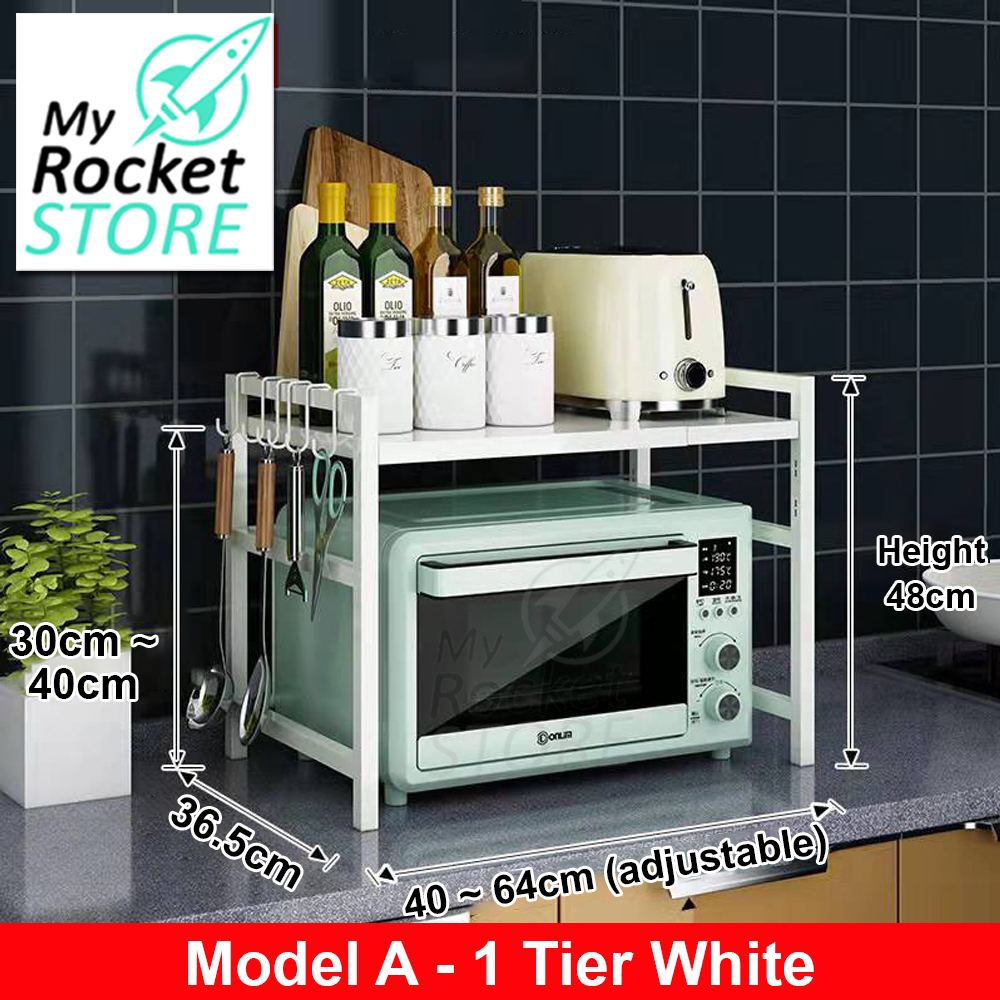 Adjustable Kitchen Cabinet Divider Rack Stand | Organiser Extendable ...