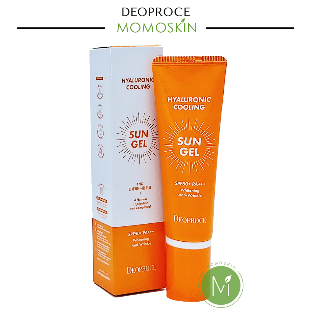 Hyaluronic Cooling Sun Gel 50 g [ SPF50+PA+++ ] 【 DEOPROCE ...
