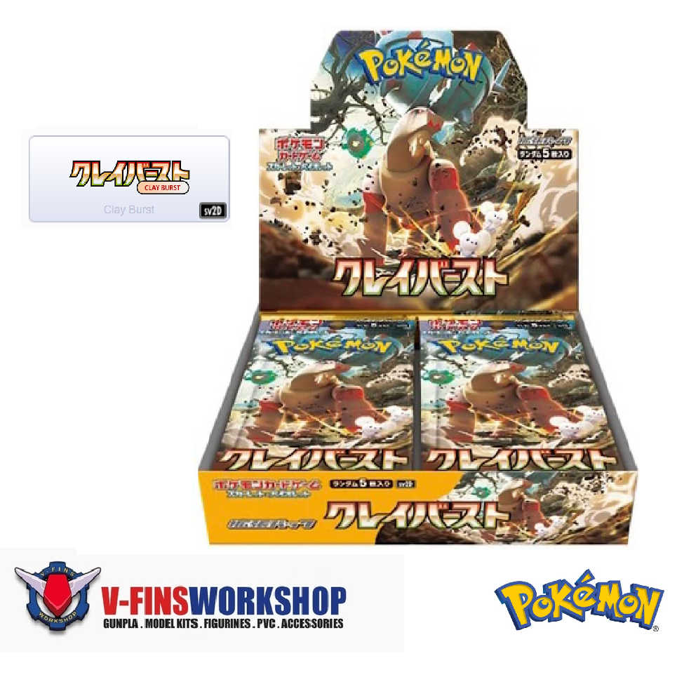 clay burst pokemon booster box Pokemon TCG (Japanese) - Scarlet & Violet Expansion Pack 