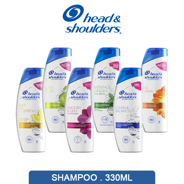 Head & Shoulders Anti Dandruff Shampoo Assorted 330ml 