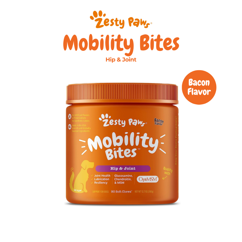Zesty Paws Mobility Bites Hip & Joint Support for Dogs Shopee Singapore