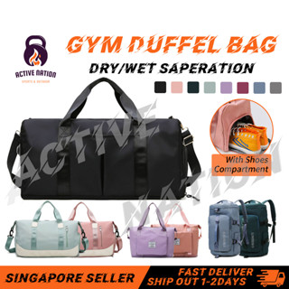 Small Fashion Gym Fitness Bag For Women Yoga Sports Travel Luggage  Weekender Mini Women's Handbag Female Shoulder Duffle Bag - Gym Bags -  AliExpress