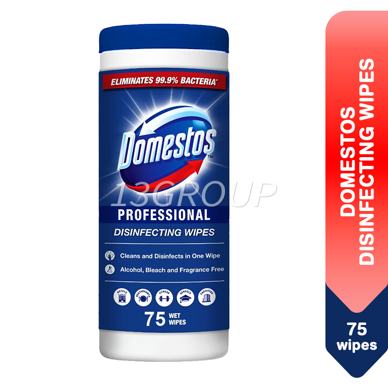 Domestos Professional Disinfecting Surface Wet Wipes / Disinfectant