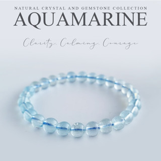 Genuine hot sale aquamarine beads