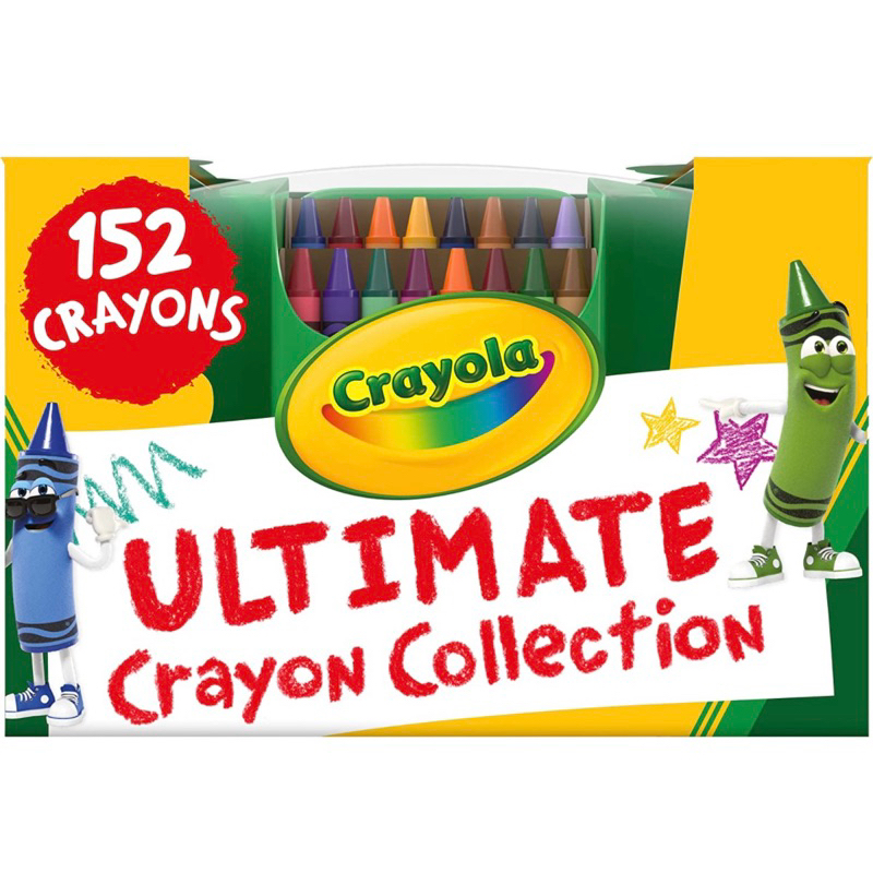 crayola ultimate crayon collection (152 colours) | Shopee Singapore