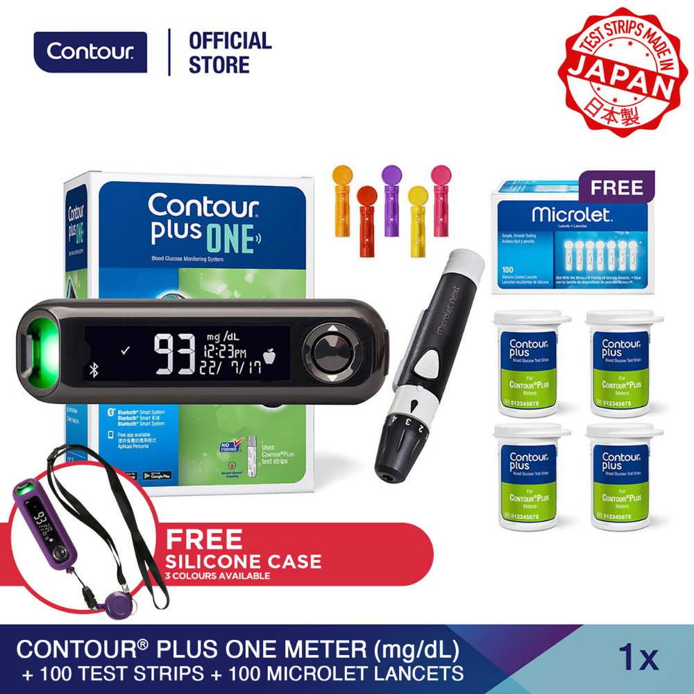 Contour Plus One-Meter Blood Glucose Monitoring Device