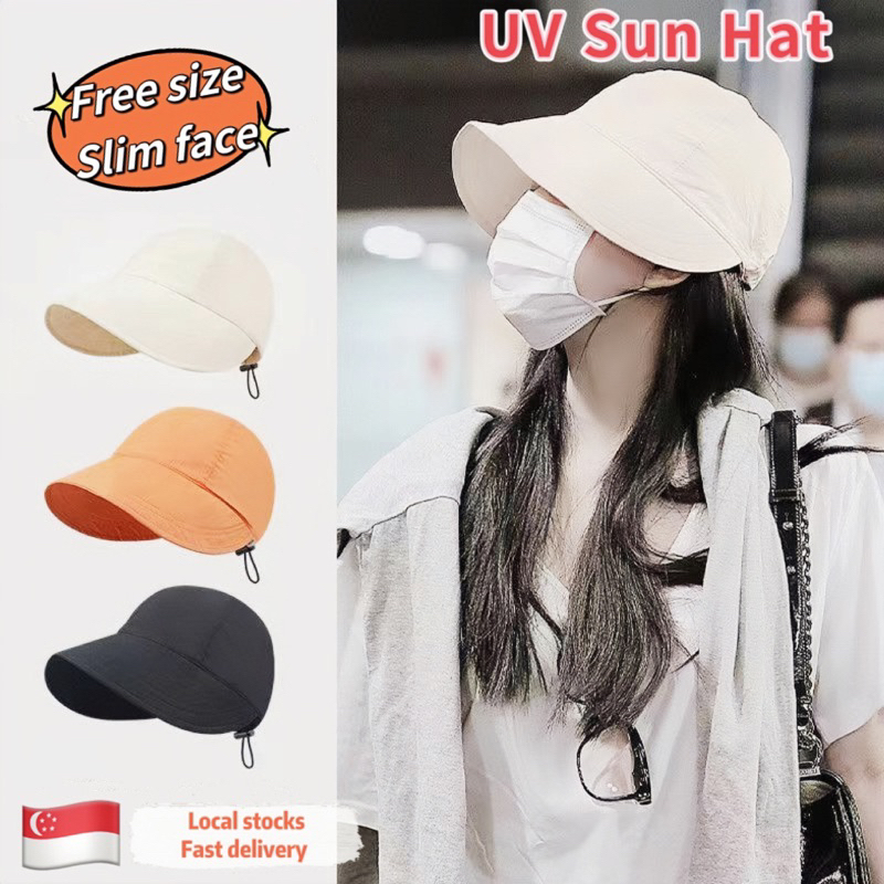 Women Lady Summer Adjustable Visor Sun Hat UV Protection Face Shield Sun Cap