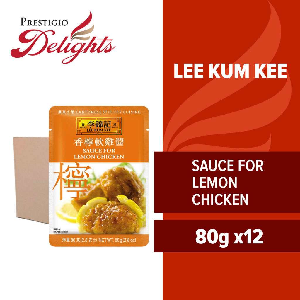 Lee Kum Kee Sauce for Lemon Chicken 80g x12 (1 carton) Shopee Singapore