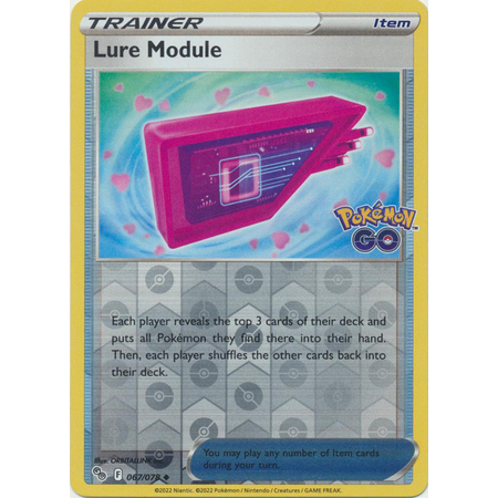 lure module pokemon go gold card Lure Module 088/078 - Pokemon Go main image 1