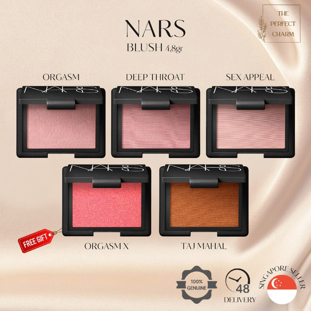 SG - NARS Blush Blusher Orgasm Deep throat Orgasm x Taj Mahal | Shopee  Singapore