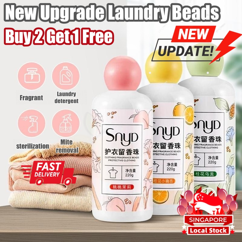 [3Pcs For 9.9] Laundry Beads Unstopable Scent Booster Beads 240g